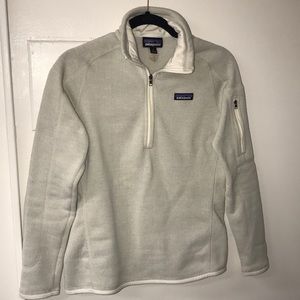 Off-White Patagonia Quarter Zip Sweater